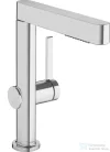Hansgrohe FINORIS egykaros mosdó csaptelep 230, kihúzható kifolyóval, 2 jet és klik-klak leeresztővel, króm, 76063000