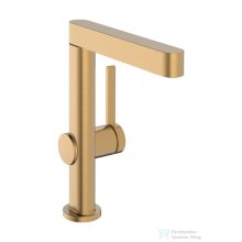   Hansgrohe FINORIS 230 2 Jet mosdó csaptelep kihúzható kifolyóval, click-clack leeresztővel, szálcsiszolt bronz 76063140