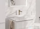 Hansgrohe FINORIS 260 hidegindításos, magasított mosdó csaptelep click-clack leeresztővel, szálcsiszolt bronz 76072140