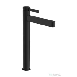   Hansgrohe FINORIS 260 hidegindításos, magasított mosdó csaptelep click-clack leeresztővel, matt fekete 76072670