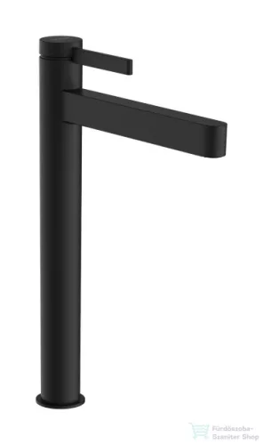 Hansgrohe FINORIS 260 hidegindításos, magasított mosdó csaptelep click-clack leeresztővel, matt fekete 76072670