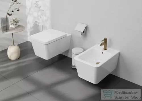 Hansgrohe Finoris bidé csaptelep click-clack leeresztővel, szálcsiszolt bronz 76200140