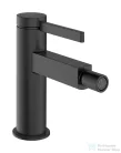 Hansgrohe Finoris bidé csaptelep click-clack leeresztővel, szálcsiszolt fekete króm 76200340