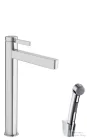 Hansgrohe Finoris magasított mosdócsaptelep 260, bidé kézizuhannyal és 160cm-es gégecsővel,króm 76220000