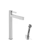 Hansgrohe Finoris magasított mosdócsaptelep 260, bidé kézizuhannyal és 160cm-es gégecsővel,króm 76220000