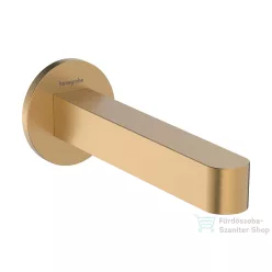   Hansgrohe FINORIS fali kifolyó, szálcsiszolt bronz 76410140