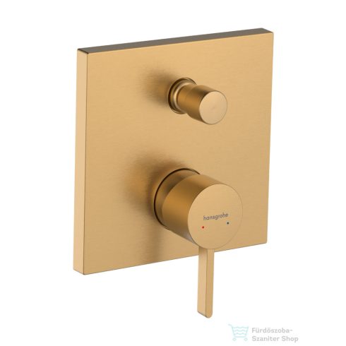 Hansgrohe Finoris falsík alatti kád/zuhany csaptelep, szálcsiszolt bronz 76415140