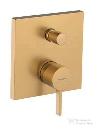 Hansgrohe Finoris falsík alatti kád/zuhany csaptelep, szálcsiszolt bronz 76415140