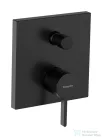 Hansgrohe Finoris falsík alatti kád/zuhany csaptelep, szálcsiszolt fekete króm 76415340