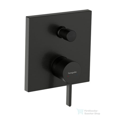 Hansgrohe Finoris falsík alatti kád/zuhany csaptelep, szálcsiszolt fekete króm 76415340