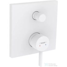   Hansgrohe FINORIS falsík alatti kád / zuhany csaptelep beépített biztonsági kombinációval, matt fehér 76416700