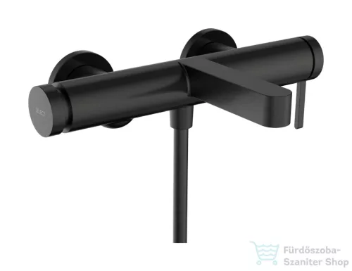 Hansgrohe FINORIS kádtöltő csaptelep zuhanyszett nélkül, szálcsiszolt fekete króm 76420340