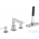 Hansgrohe FINORIS 4 üléses kádperemre szerelhető kád csaptelep, króm 76444000