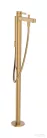 Hansgrohe FINORIS szabadon álló kádtöltő csaptelep, szálcsiszolt bronz 76445140