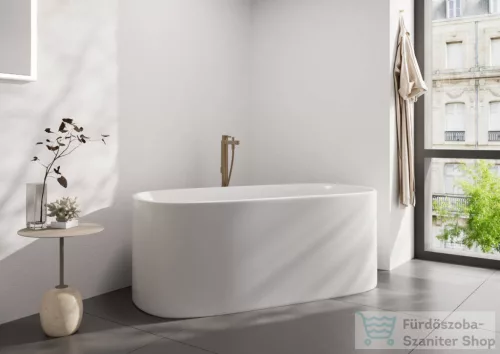 Hansgrohe FINORIS szabadon álló kádtöltő csaptelep, szálcsiszolt bronz 76445140