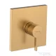 Hansgrohe Finoris falsík alatti kád/zuhany csaptelep, szálcsiszolt bronz 76615140