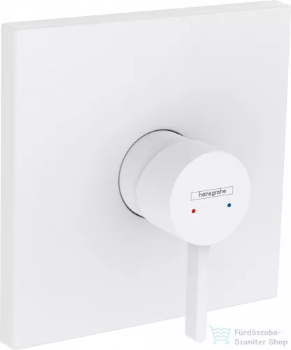 Hansgrohe Finoris Egykaros zuhanycsaptelep falsík alatti szereléshez, matt fehér, 76615700