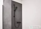 Hansgrohe FINORIS zuhany csaptelep, zuhanyszett nélkül, matt fekete 76620670