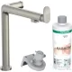 Hansgrohe AQUITTURA M91 vízszűrős mosogató csaptelep 240, 1jet, indulókészlet, nemesacél felület 76802800