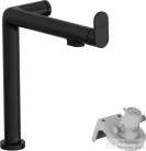 Hansgrohe AQUITTURA M91 vízszűrős mosogató csaptelep 240, 1jet, matt fekete 76804670