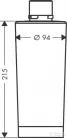 Hansgrohe Aqittura M91 aktív szén szűrő 76814000