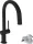 Hansgrohe AQUITTURA M91 vízszűrős mosogató csaptelep 210, kihúzható zuhanyfejjel, 1jet, sBox, matt fekete 76826670