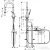 Hansgrohe AQUITTURA M91 vízszűrős mosogató csaptelep 210, kihúzható zuhanyfejjel, 1jet, sBox, nemesacél 76826800