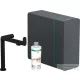 Hansgrohe AQUITTURA M91 vízszűrős mosogató csaptelep és szódakészítő rendszer 240, 1jet, sBox, matt fekete 76837670
