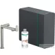 Hansgrohe AQUITTURA M91 vízszűrős mosogató csaptelep és szódakészítő rendszer 240, 1jet, sBox, rozsdamentes acél hatású 76837800