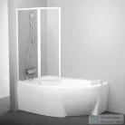 Ravak VSK2 Rosa 160 balos kádparaván,Fehér+transparent 76L90100Z1