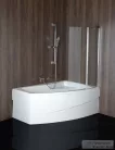 Sapho POLYSAN Mamba kád 170x100x45 cm, jobb 77111