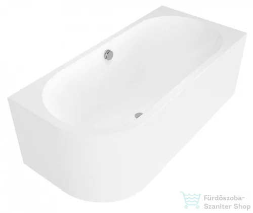 Sapho POLYSAN VIVA R MONOLITH asszimetrikus kád, 170x75x60cm (78119M)