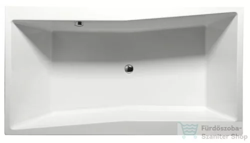 Sapho QUEST egyenes kád 180x100x49cm, fehér 78511