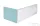Sapho POLYSAN COUVERT 120 R, előlap, jobbos, 120x52 cm,fehér 78721