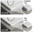 Sapho POLYSAN ANDRA R kád, 180x90x45cm (78771S)