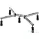 Duravit Accessories tartóláb akril zuhanytálcához,100 cm alatti mérethez,790101000000000