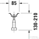 Duravit tartóláb 790105000000000 ( 790105 )