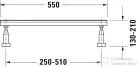 Duravit tartóláb 790105000000000 ( 790105 )