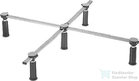 Duravit Accessories zuhanytálca láb D-Code zuhanytálcához,100 cm alatti mérethez,790129000000000