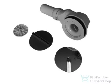 Duravit Accessories zuhanytálca lefolyó,króm 790263000001000