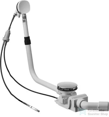 Duravit Accessories Quadroval kádtöltős le- és túlfolyógarnitúra Shower+Bath kádakhoz,791249000001000
