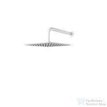   Bugnatese 25x25 cm-es szögletes fejzuhany zuhanykarral,matt fehér 79137BI