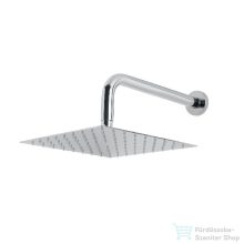   Bugnatese 25x25 cm-es szögletes fejzuhany zuhanykarral,króm 79137CR