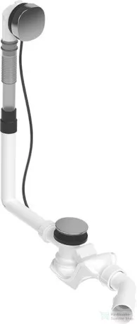 Duravit Accessories Quadroval automata le- és túlfolyógarnitúra,530 mm,792200000001000