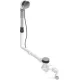 Duravit Accessories Quadroval le- és túlfolyógarnitúra,850 mm,792206000001000