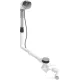 Duravit Accessories Quadroval le- és túlfolyógarnitúra kádfeltöltővel,850 mm,792207000001000