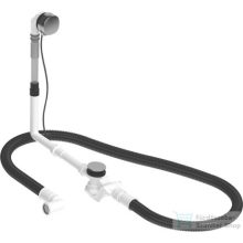   Duravit Accessories Quadroval le- és túlfolyógarnitúra kádtöltővel,792209000001000