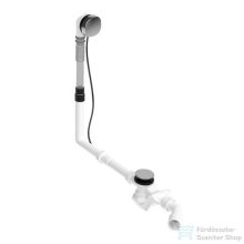   Duravit Accessories Quadroval le- és túlfolyógarnitúra Happy D.2 kádhoz,792216000001000