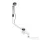 Duravit Accessories Quadroval le- és túlfolyógarnitúra Happy D.2 kádhoz,792216000001000