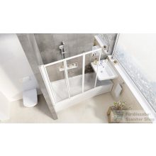 Ravak VS3 115 három részes kádparaván fehér 795S0100Z1